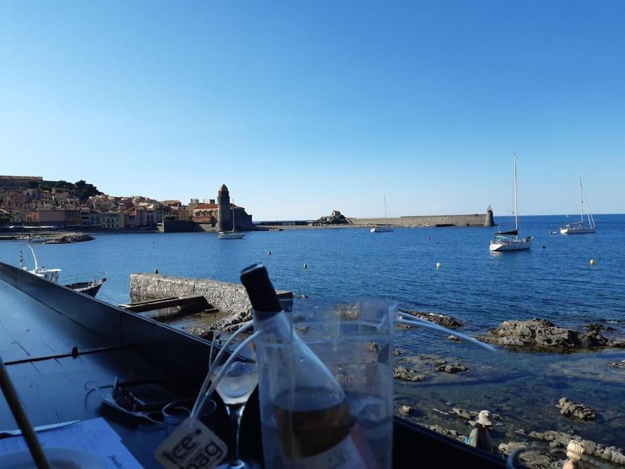 Appartement T2 Avec Clim Et Wifi, A 50 M De La Plage Collioure Luaran gambar